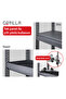 Gorilla Modüler Raf / Metal / Antrasit - 4
