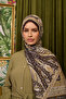 مجموعة New Collections شال ناعم بلون القهوة 3047-12 - 3