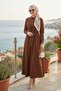 Renda Girdling Dress 1467 - Bitter Coffee - 2