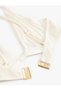الملمس مضلع Underwire بيكيني الأعلى - 4