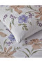 Rustic Blossom Cotton Single Duvet Cover Set 160X220 cm Lilac - Beige - 5