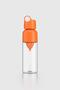 Moon 600 ml Tritan Leakproof Odorless Detox Flask with Squeezer 911028 Orange