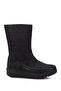 Black Round Toe Zippered Women's Snow Boots 52420