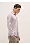 Men's Light Pink Graphic Printed Tailored Fit Formal Shirt for Every Occasion - 4