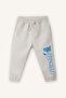 100% Cotton Baggy Fit Printed Trousers for Baby Boy G9964A526Sp - 4