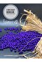 6 mm Purple Wooden Beads (25 Grams 175 Pieces) Hole Diameter 2mm Macrame Jewelry Bracelet Board Round