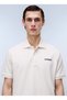 E-Small Box Ss-Np0A88Tqn1J1 Beige Men's Polo T-Shirt - 2