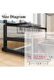 Space-Saving Stainless Steel Over-Sink Dish Drying Rack – Heavy-Duty Kitchen Organizer - 8
