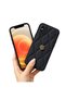 Apple iPhone XS Compatible Case Zebana Camellia Leather Case Black - 3