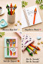 Cute Powerpuff Girls Character Triple Pencil Set - 3
