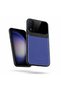 Vivo Y11S Compatible Case Lens Leather Case Navy Blue - 2