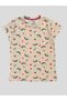 Girl's 100% Cotton Pink Rainbow Patterned Short Sleeve Shorts Summer Pajama Set - 5