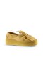 Yellow Leather Women's Wedge Heel Pack Espadrilles Shoes 01Wq3502 - 3