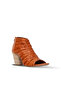Tan Leather Women's Heeled Sandals - 2