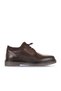 Brown Silver Leather Men's Classic Shoes 07Ma2351Sl270