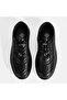 Women's Black Lace-Up Casual Leather Shoes - 7
