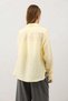 Yellow Drapey Muslin Women's Shirt - 7