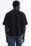 Pamuklu Tişört Oversized Fit - 5