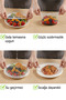 100 Pieces Practical Freshness Preserving Pot and Plate Cap Multi-Purpose Lid Food Cap - 2