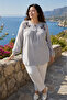 Beige Gilet Cloth Drawstring Stylish Quality Useful Beautiful - 2