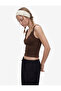 Cotton Lace Detailed V-Neck Sleeveless Blouse - 2