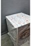 Transparent Pvc Washing Machine and Dryer Cover – Transparent Cover, Fabric Textured, Waterproof - 5