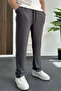 Men's Comfortable Fit Summer Trousers Smoked Edw269 - 2
