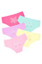 021 Girl's Mix 5-Piece Printed Panties Pack - 3