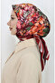 Digital Rayon Scarf 70299-05 Burgundy - 2