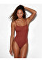Thin Strap Swimsuit - 2