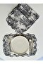 Toile De Jouy Patterned Luxury American Service Set of 6 - L'Antique Series