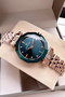 Original New Season Waterproof Women's Wristwatch Rose Gold Steel Cord Gift Bracelet Dkby2028C4 - 4