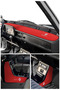 Renault 12 Toros Compatible Red Embroidered Torpedo Protection Carpet & Gear Shift Center Console Side Cover Set