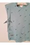 Organic Double Layer Patterned Muslin Poncho // Hooded // 60x50 Cm - 5