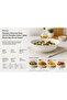 Gourmet Bowl 20 cm Porcelain Deep Plate Large Size Serving Bowl