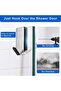 Double Sided Shower Door Hooks, Stainless Steel Towel Hanger for Bath Sponges & Robes - 2