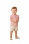 Baby Boy Striped Polo Collar T-Shirt and Shorts Set (6-24 Months) - 5