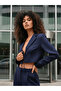 Lacing Detail Crop Blazer Jacket - 2
