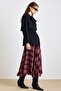 Cape Detailed Water-Repellent Feature a Unlined Short Trench Coat Black 6835 - 6