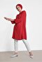 4878 Model Revers Tunic with Hidden Buttons and Accessories