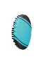 Massage and Feather Polishing Dog Brush 7X12 cm Dark Gray Blue - 2