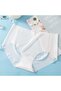 Ice Silk Non-Marking Seamless Ghost Ultra Thin Laser Cut Micro Transparent High Waist Panties - 3