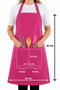 Simple kitchen apron with adjustable strap - 6