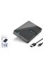 HDX1793 صندوق أقراص خارجي SATA HDD SSD مقاس 2.5 بوصة USB 3.0 Type-C أسود