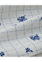 Heritage Blue Printed Cotton Double Pique 200X220 cm Blue - 4