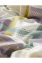 Pop Grid Easy-Iron Double Duvet Cover Set 200X220 cm Lilac-Green - 6