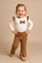 Girls' Top and Bottom Set with Leggings and Spanish-Style Pants. - 2