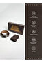 The Heirloom Leather Gift Set – Belt & Wallet · Mahogany / Dark Brown - 3