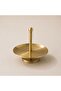 Decorative Presentation Holder Single Coffee Side Tray Turkish Delight Holder Macaron Holder Handmade Brass Coffee Side Tray 9X7 cm