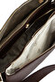 Women's Faux Leather Brown Shoulder Bag - 4